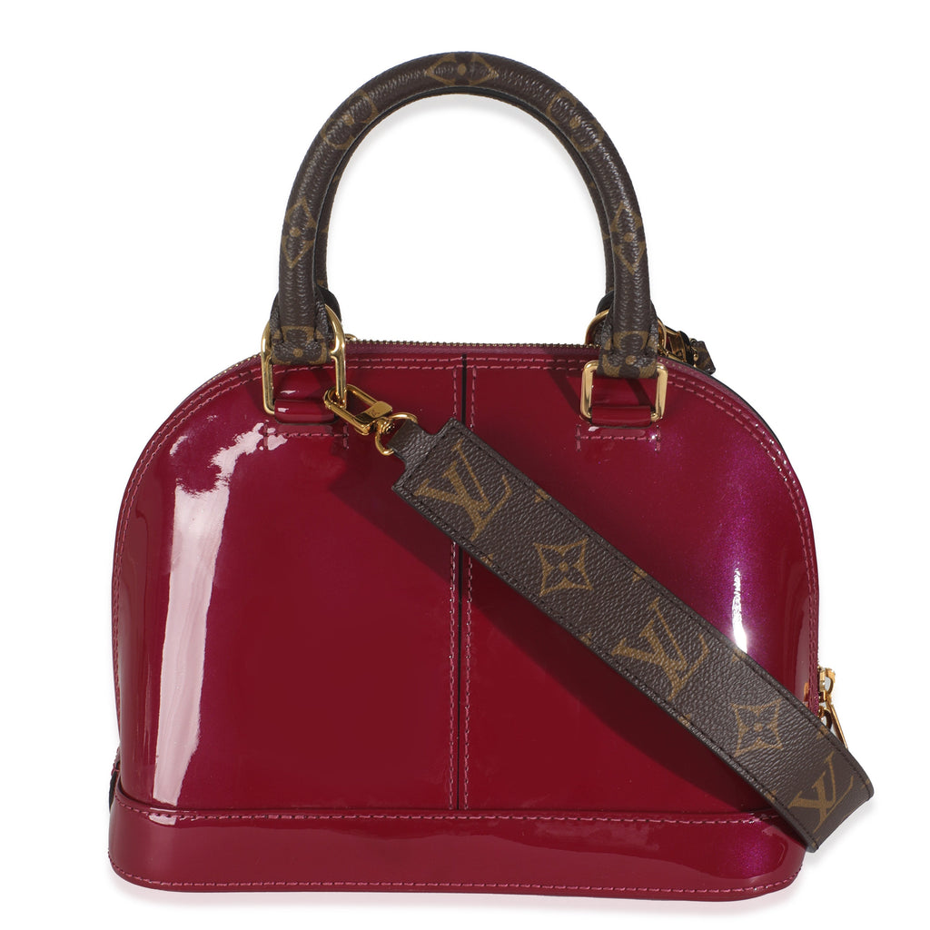 Louis Vuitton Magenta Monogram Vernis Alma BB