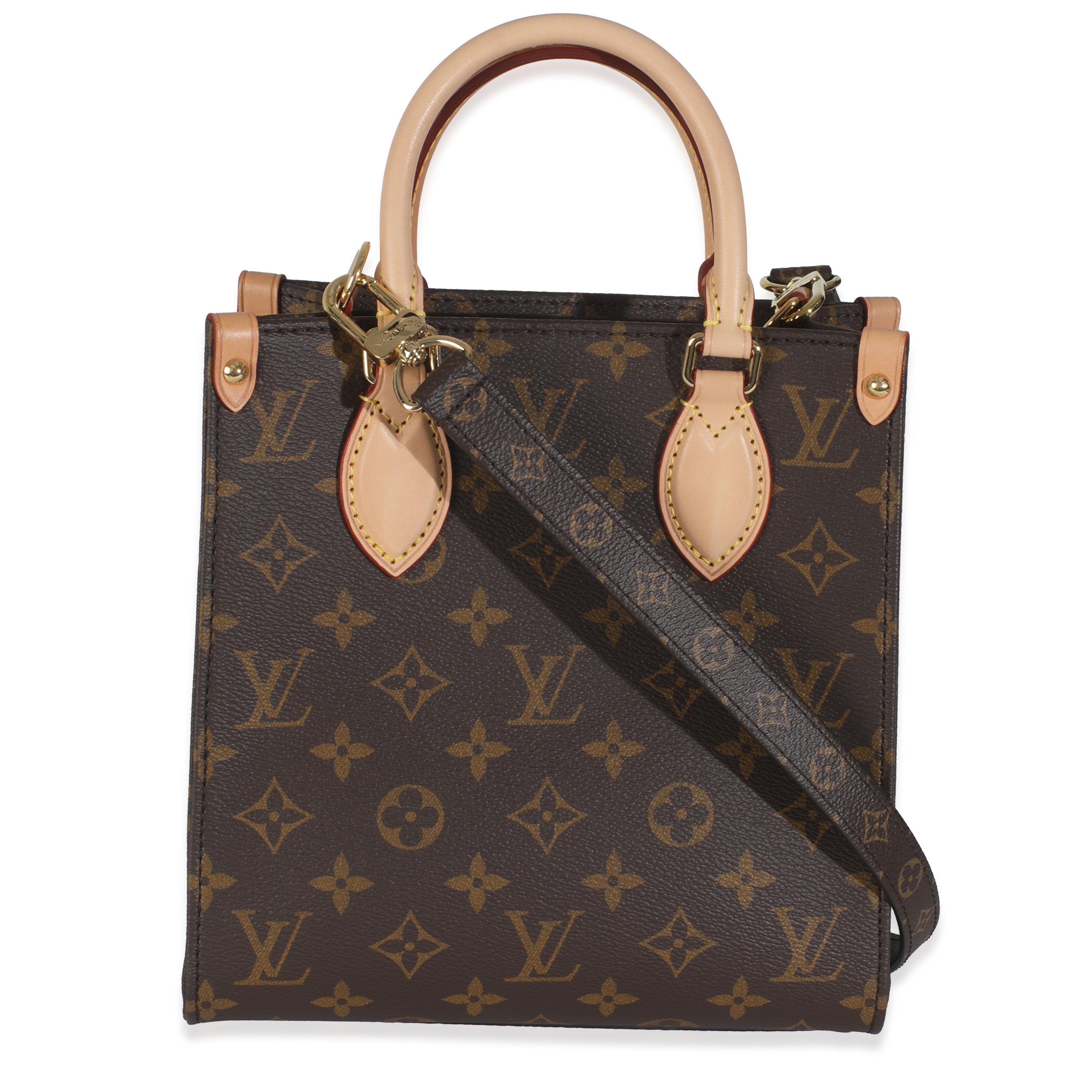 Louis Vuitton Monogram Canvas Sac Plat BB NM
