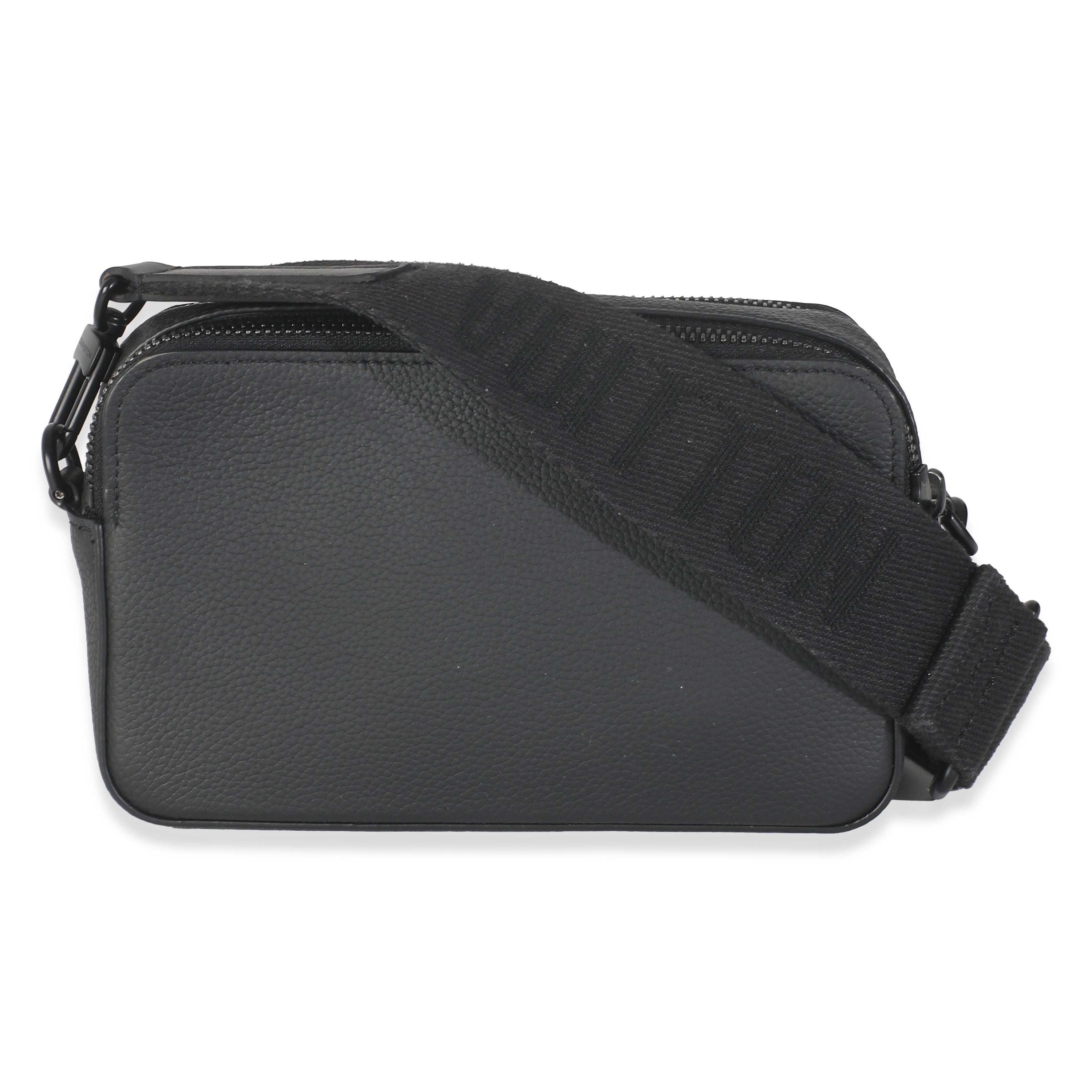 Louis Vuitton Black Taurillon Alpha Wearable Wallet