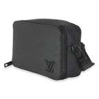Louis Vuitton Black Taurillon Alpha Wearable Wallet