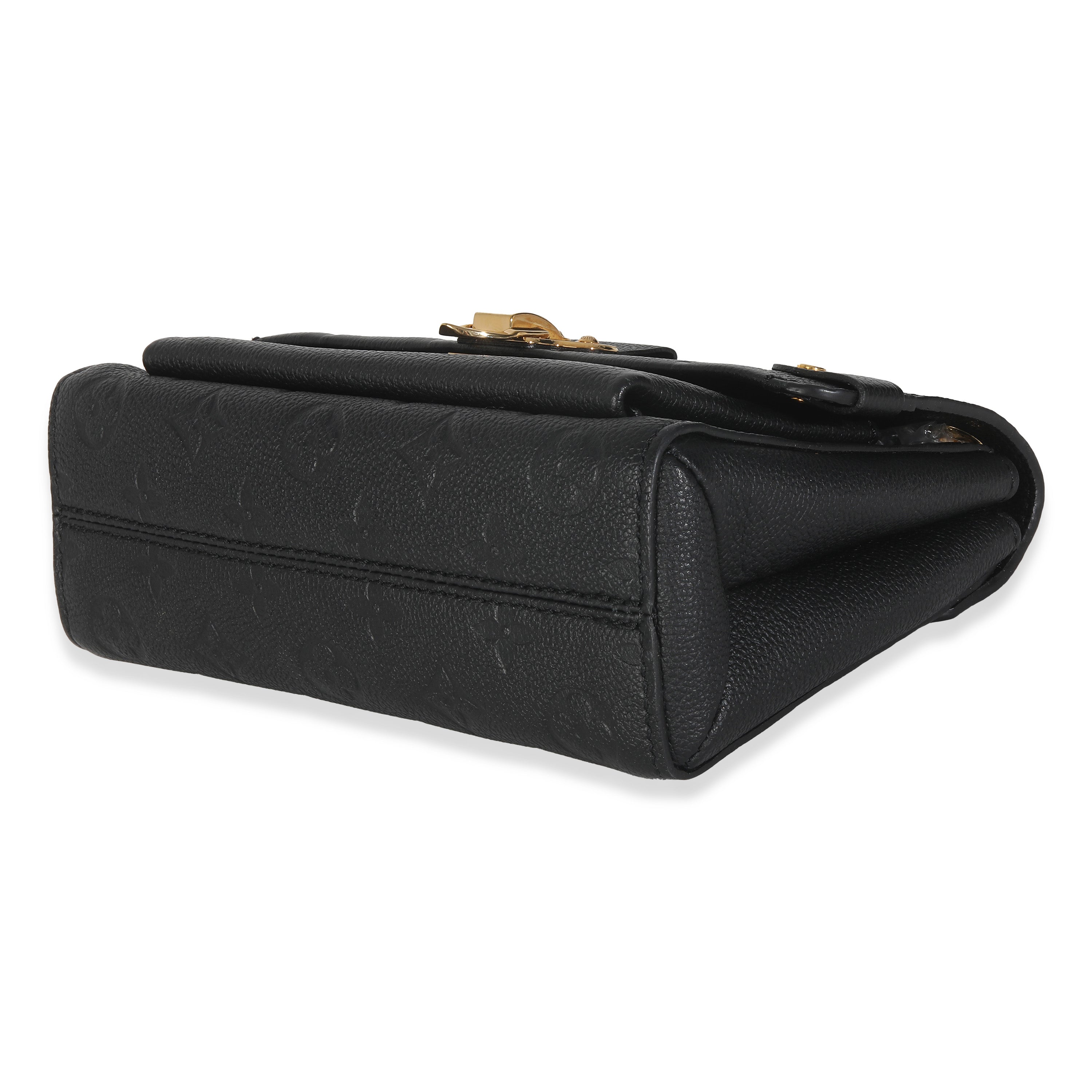 Louis Vuitton Black Monogram Empreinte Vavin BB