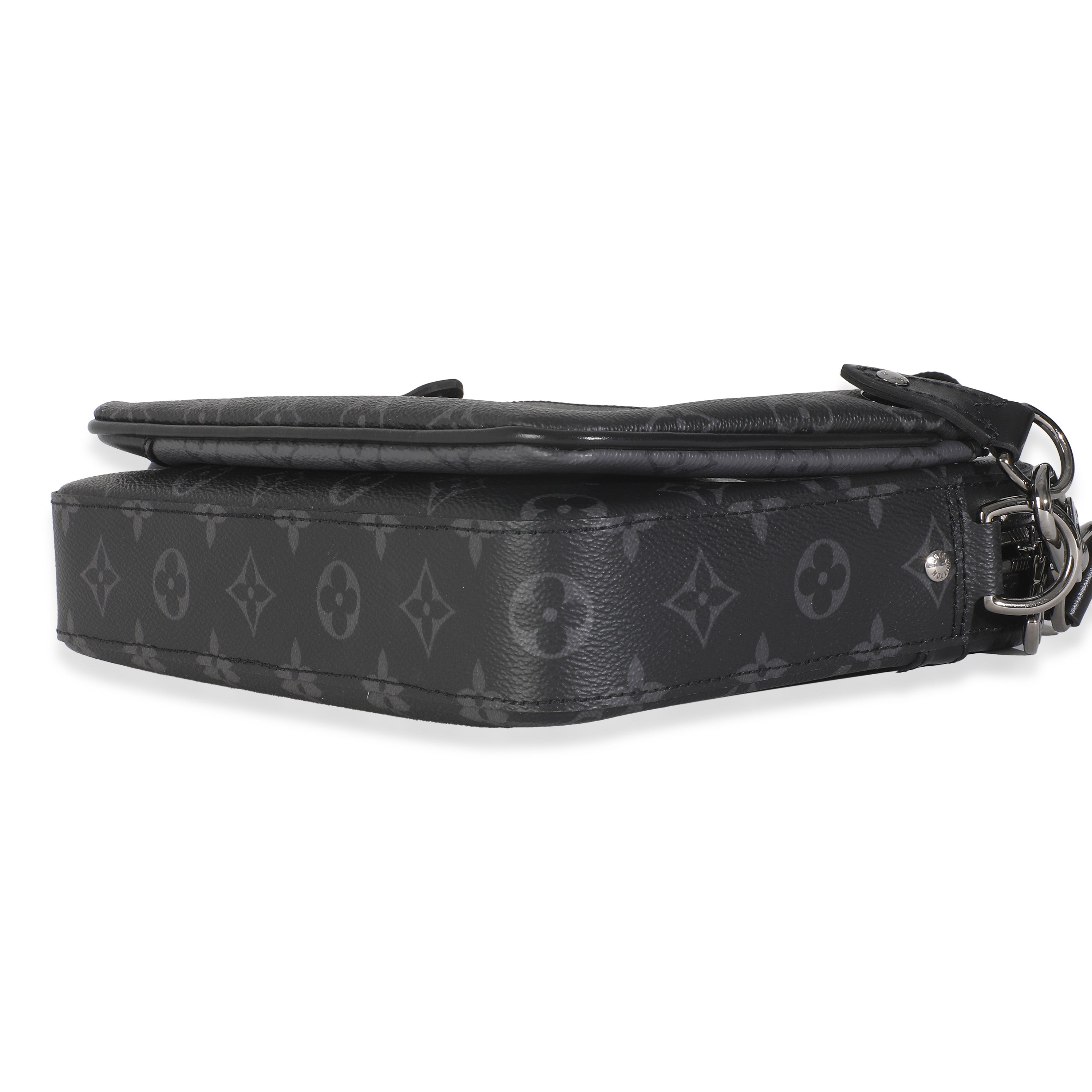 Louis Vuitton Monogram Eclipse Canvas Trio Messenger