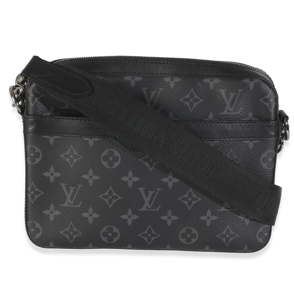 Louis Vuitton Monogram Eclipse Canvas Trio Messenger
