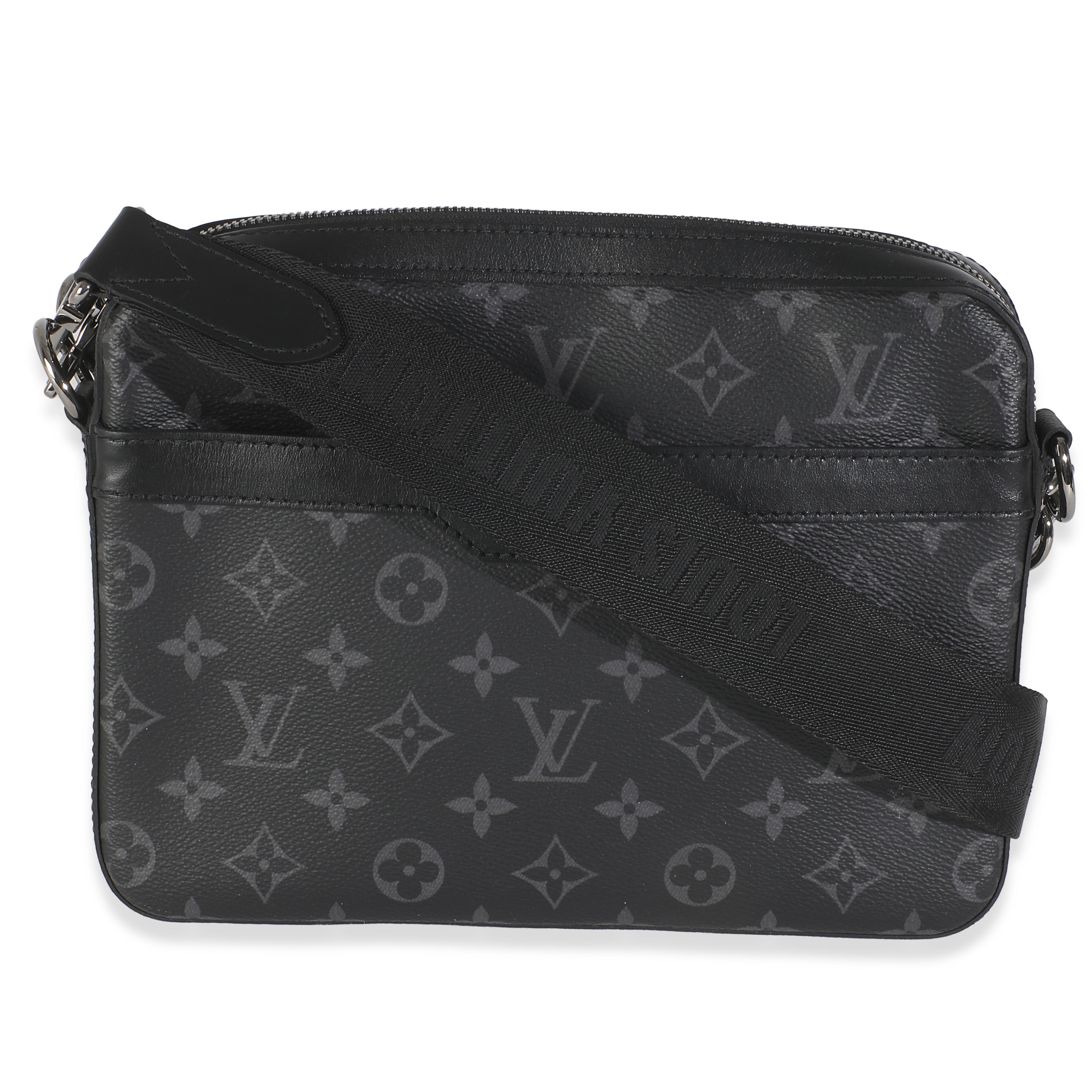 Louis Vuitton Monogram Eclipse Canvas Trio Messenger