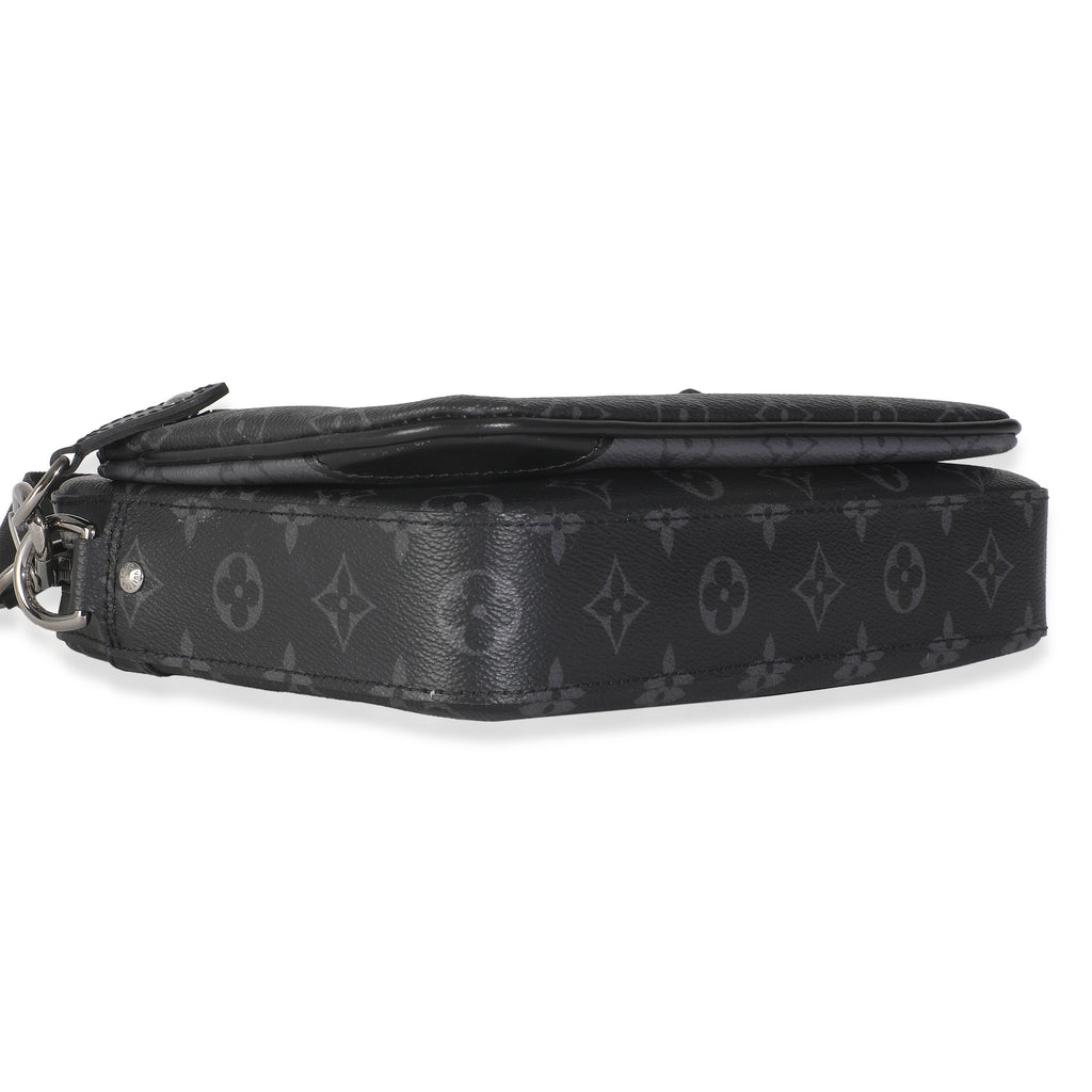 Louis Vuitton Monogram Eclipse Canvas Trio Messenger