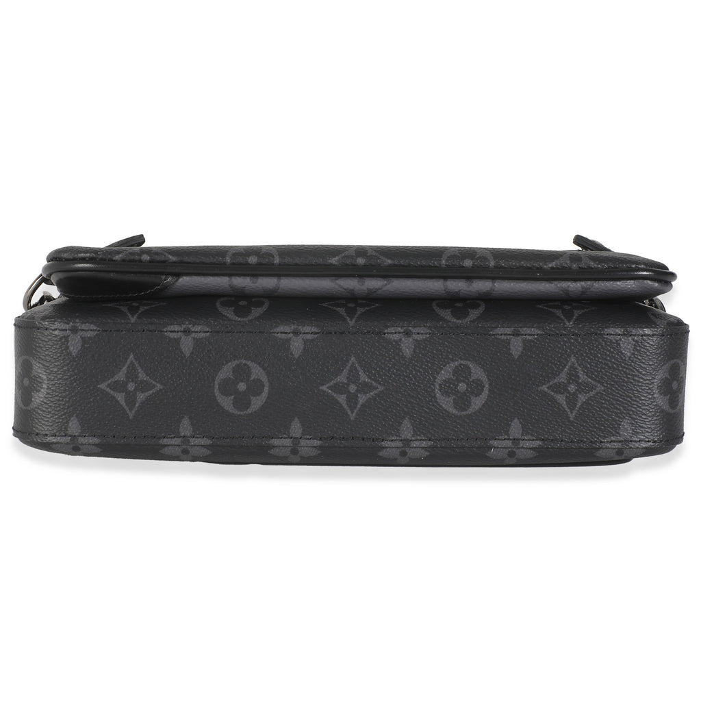 Louis Vuitton Monogram Eclipse Canvas Trio Messenger