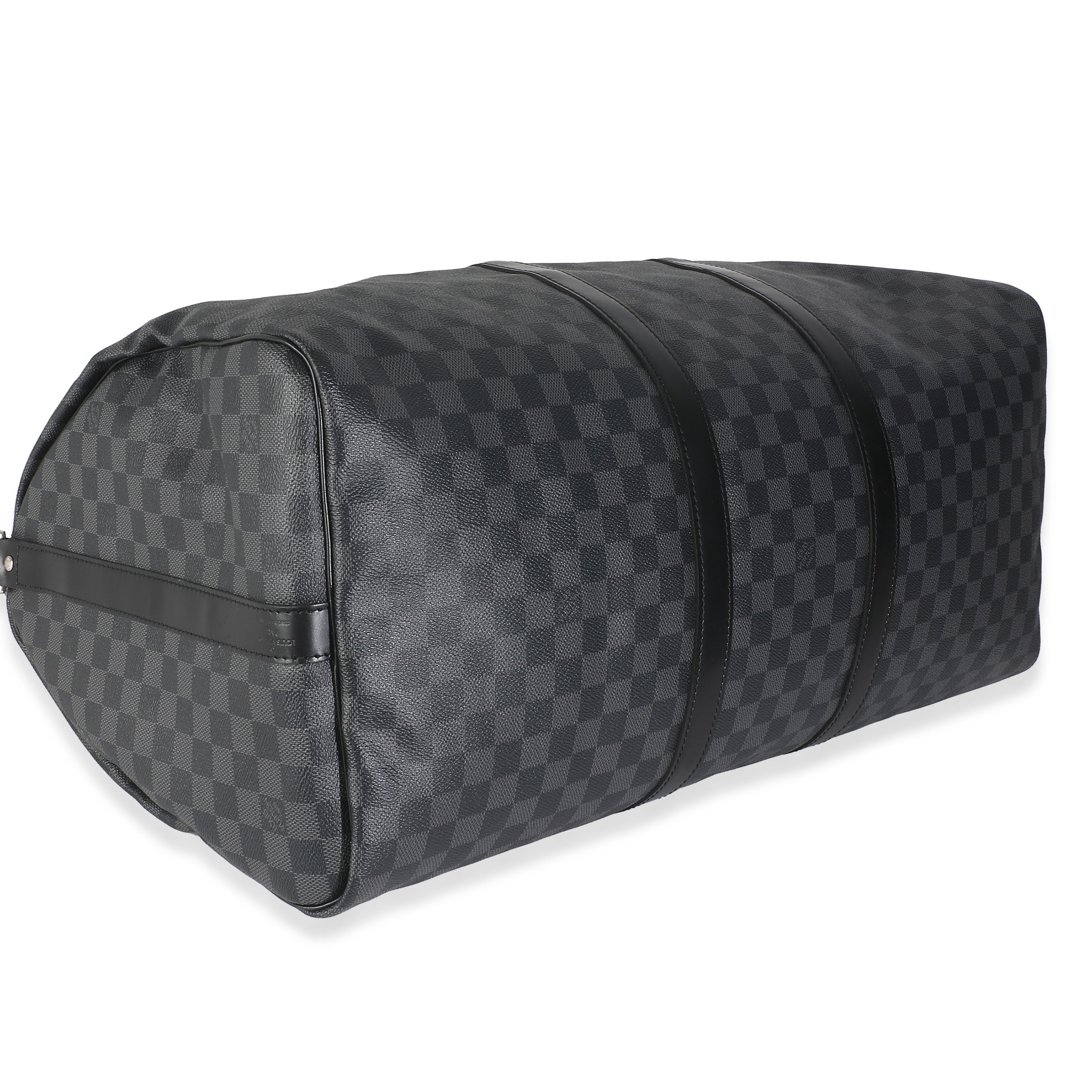 Louis Vuitton Damier Graphite Canvas Keepall Bandouliere 55