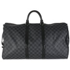 Louis Vuitton Damier Graphite Canvas Keepall Bandouliere 55