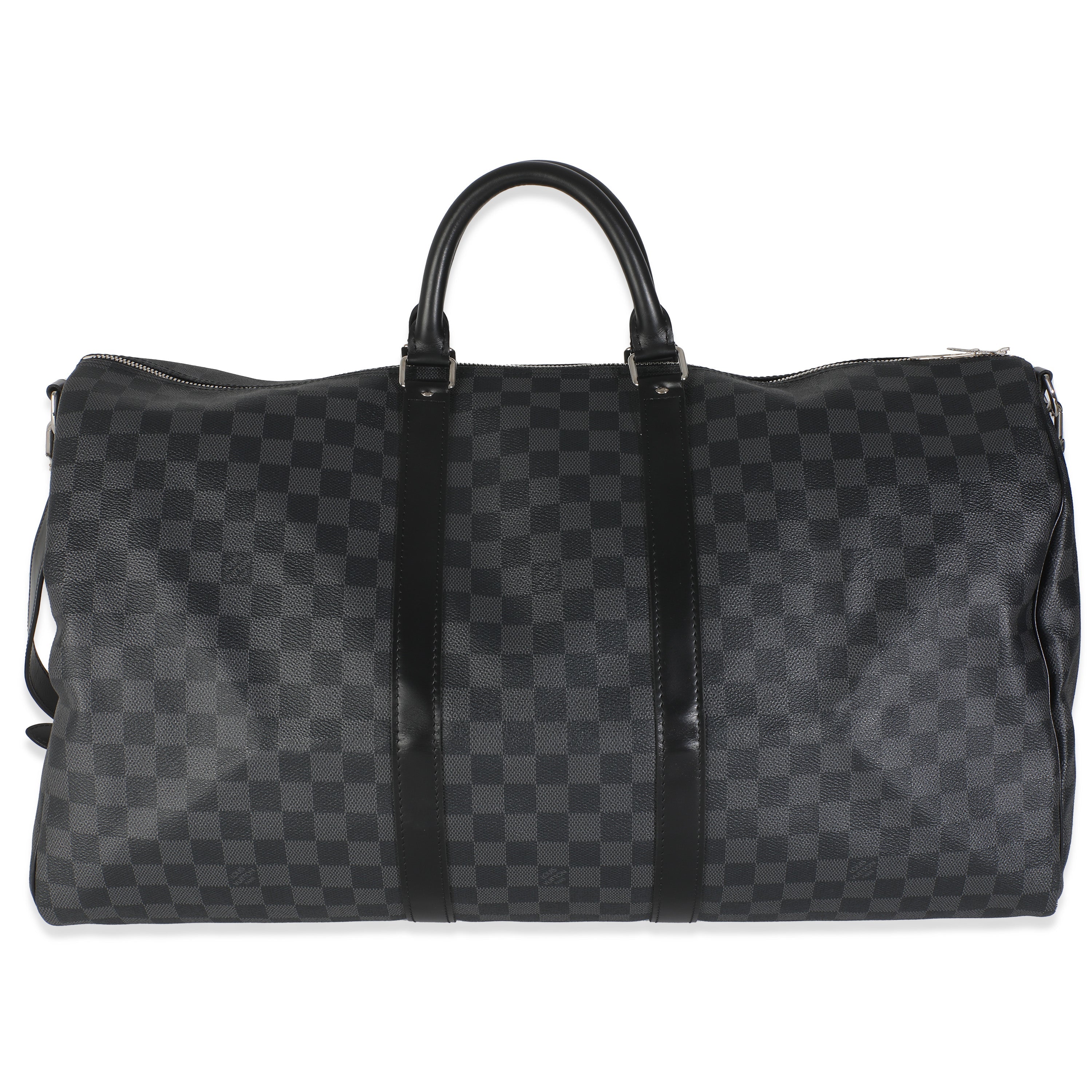 Louis Vuitton Damier Graphite Canvas Keepall Bandouliere 55