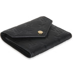 Louis Vuitton Black Monogram Empreinte Victorine Wallet