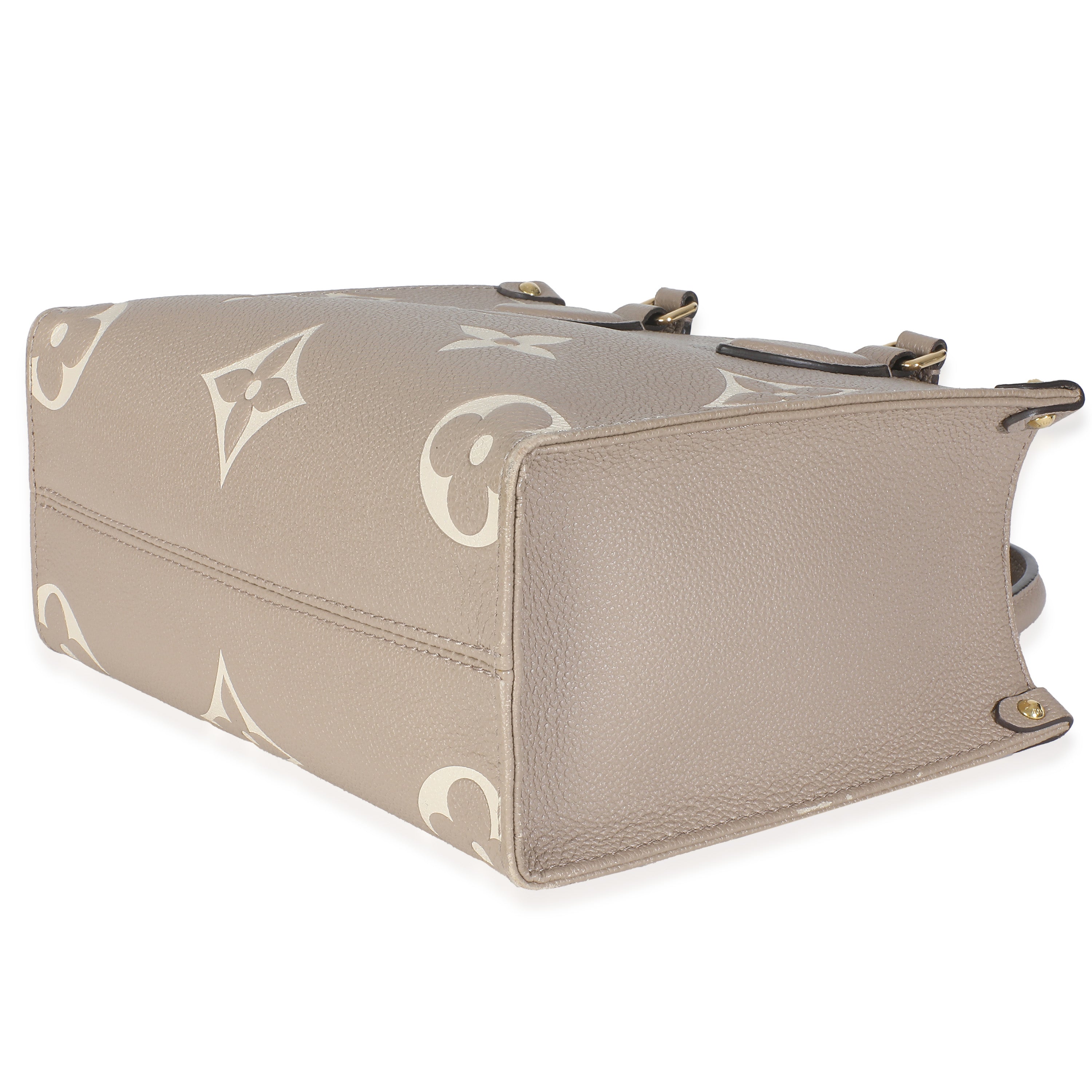 Louis Vuitton Dove Cream Monogram Empreinte Onthego PM