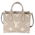Louis Vuitton Dove Cream Monogram Empreinte Onthego PM