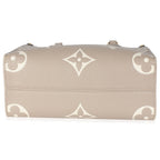 Louis Vuitton Dove Cream Monogram Empreinte Onthego PM