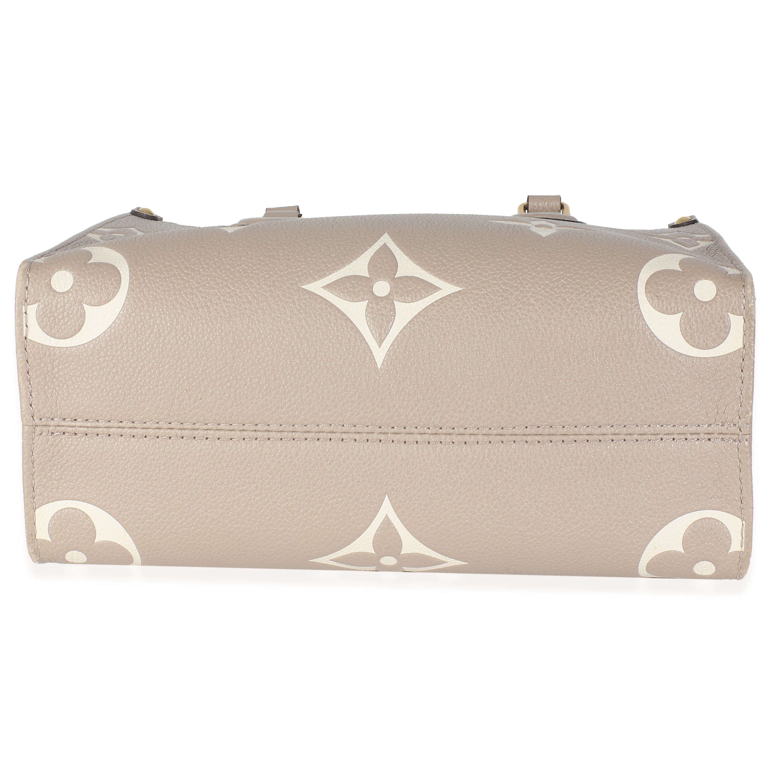 Louis Vuitton Dove Cream Monogram Empreinte Onthego PM