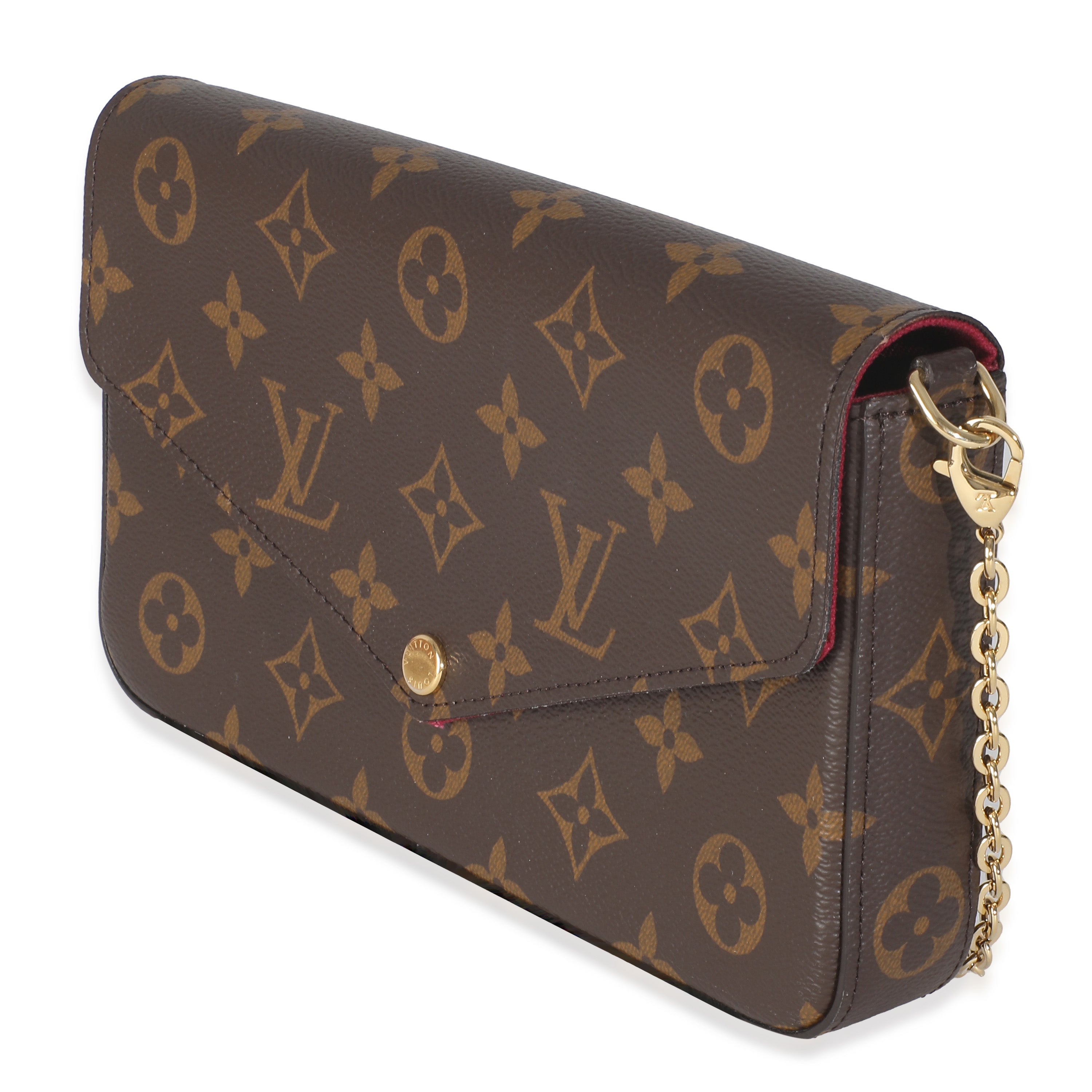 Louis Vuitton Fuchsia Monogram Canvas Felicie Pochette