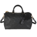Louis Vuitton Black Empreinte Monogram Speedy Soft 30