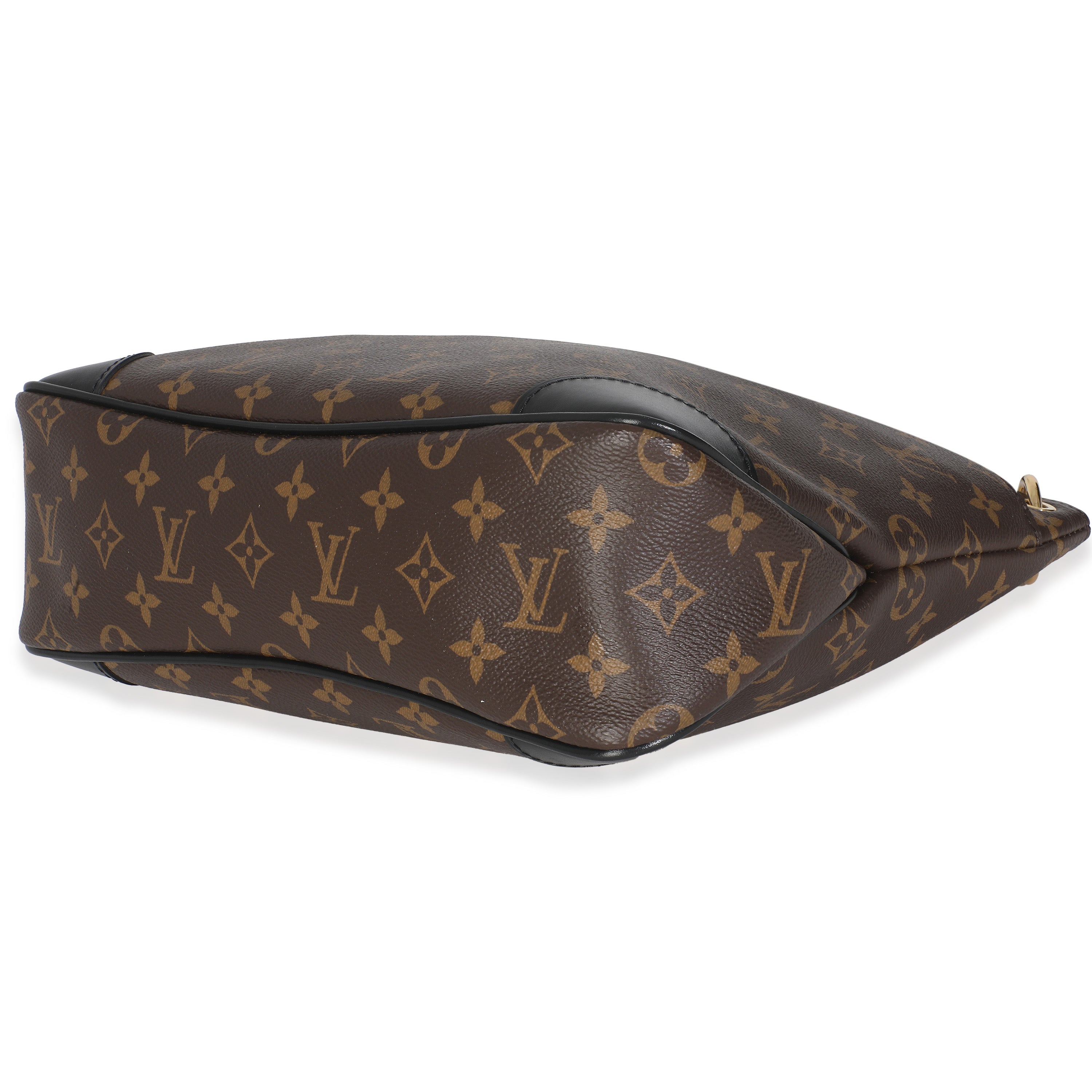 Louis Vuitton -Black Monogram Canvas Odeon MM