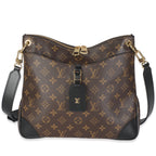 Louis Vuitton -Black Monogram Canvas Odeon MM