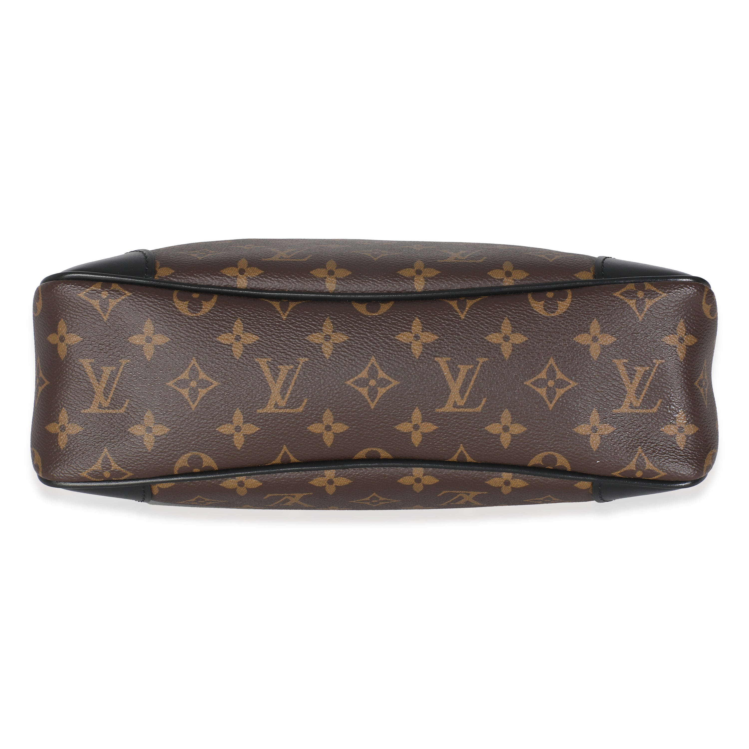 Louis Vuitton -Black Monogram Canvas Odeon MM
