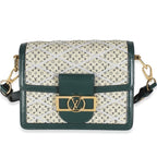 Louis Vuitton Denim Printed Monogram Mini Dauphine