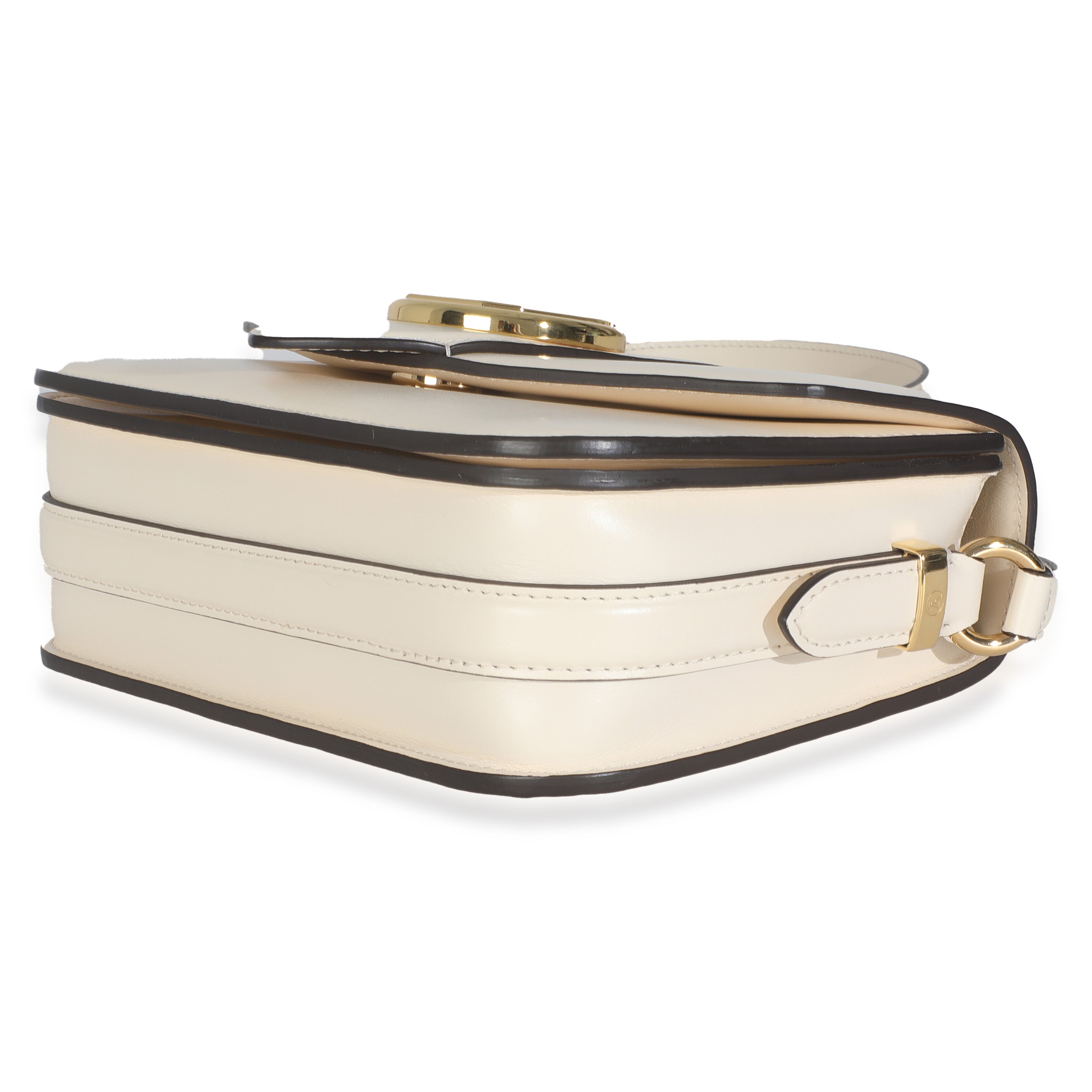 Louis Vuitton Cream Smooth Calfskin LV Pont 9