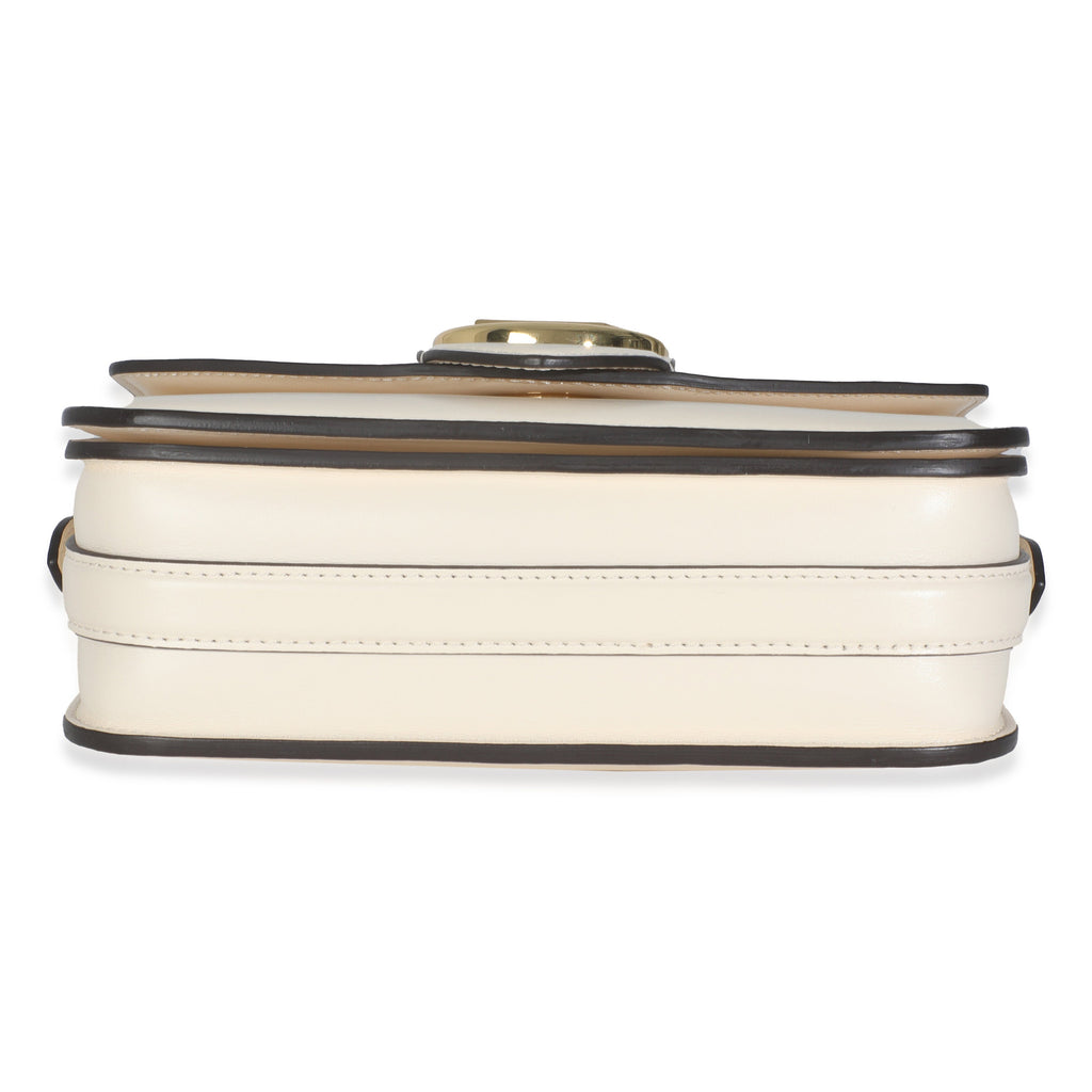 Louis Vuitton Cream Smooth Calfskin LV Pont 9