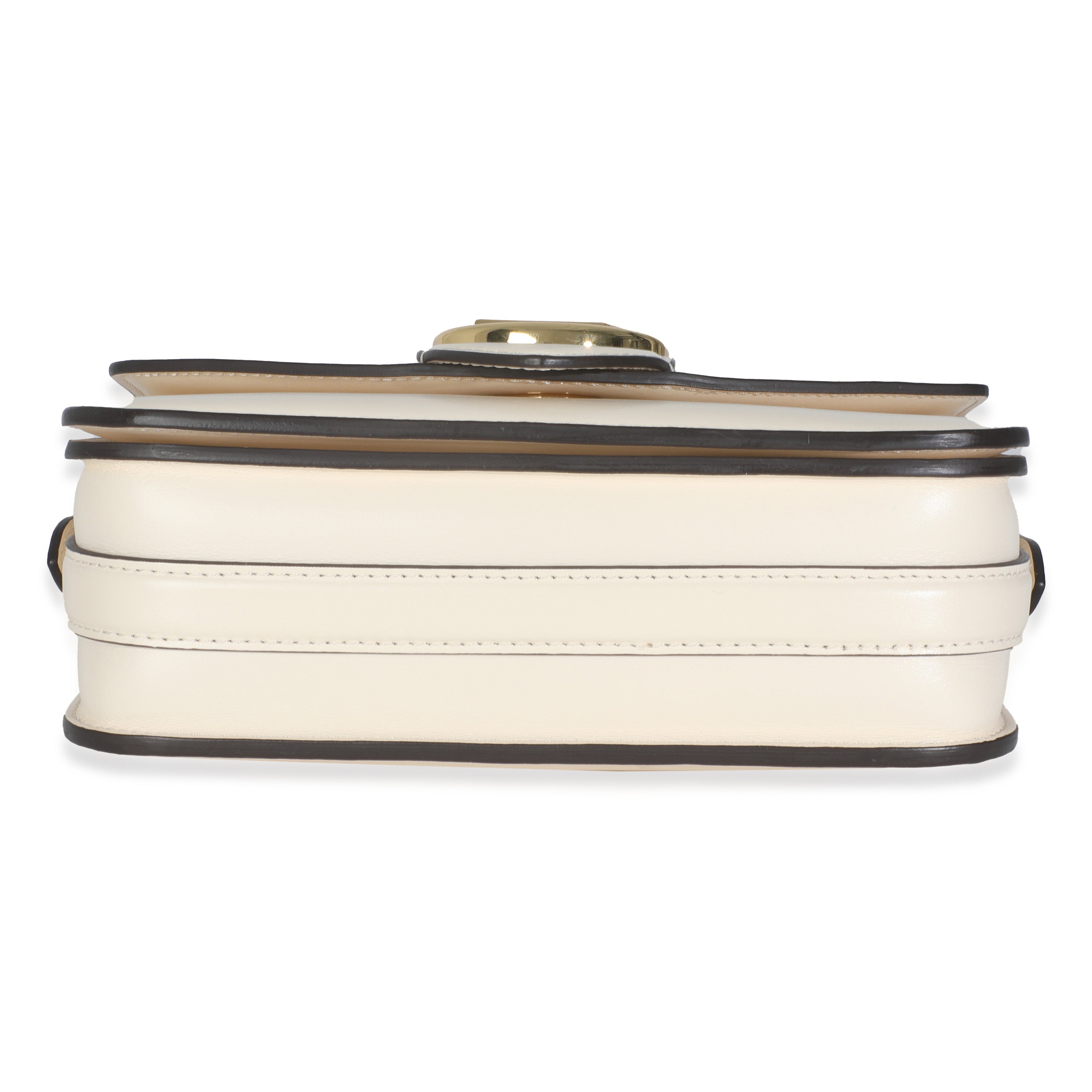Louis Vuitton Cream Smooth Calfskin LV Pont 9