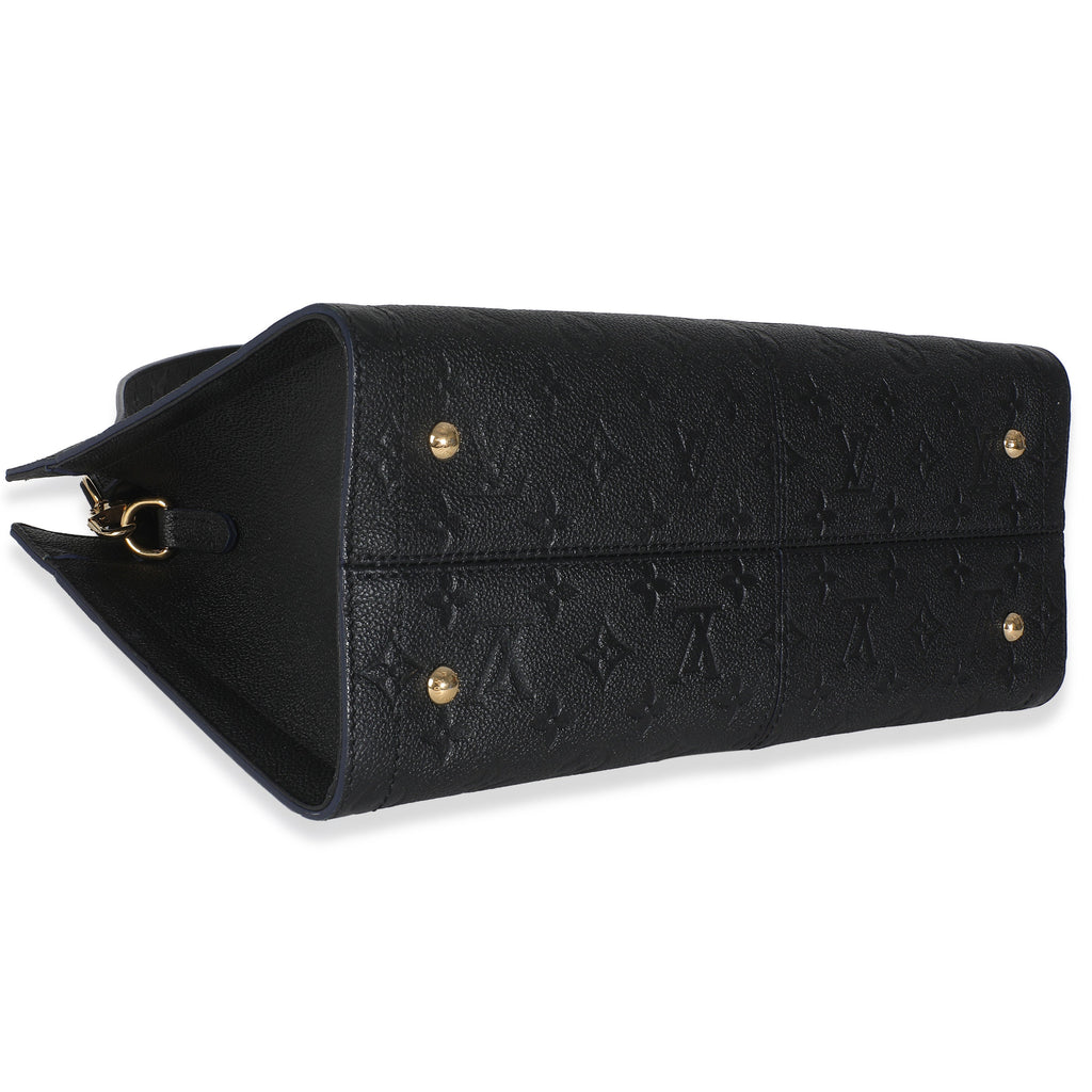 Louis Vuitton Black Monogram Empreinte Sully MM