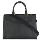 Louis Vuitton Black Monogram Empreinte Sully MM