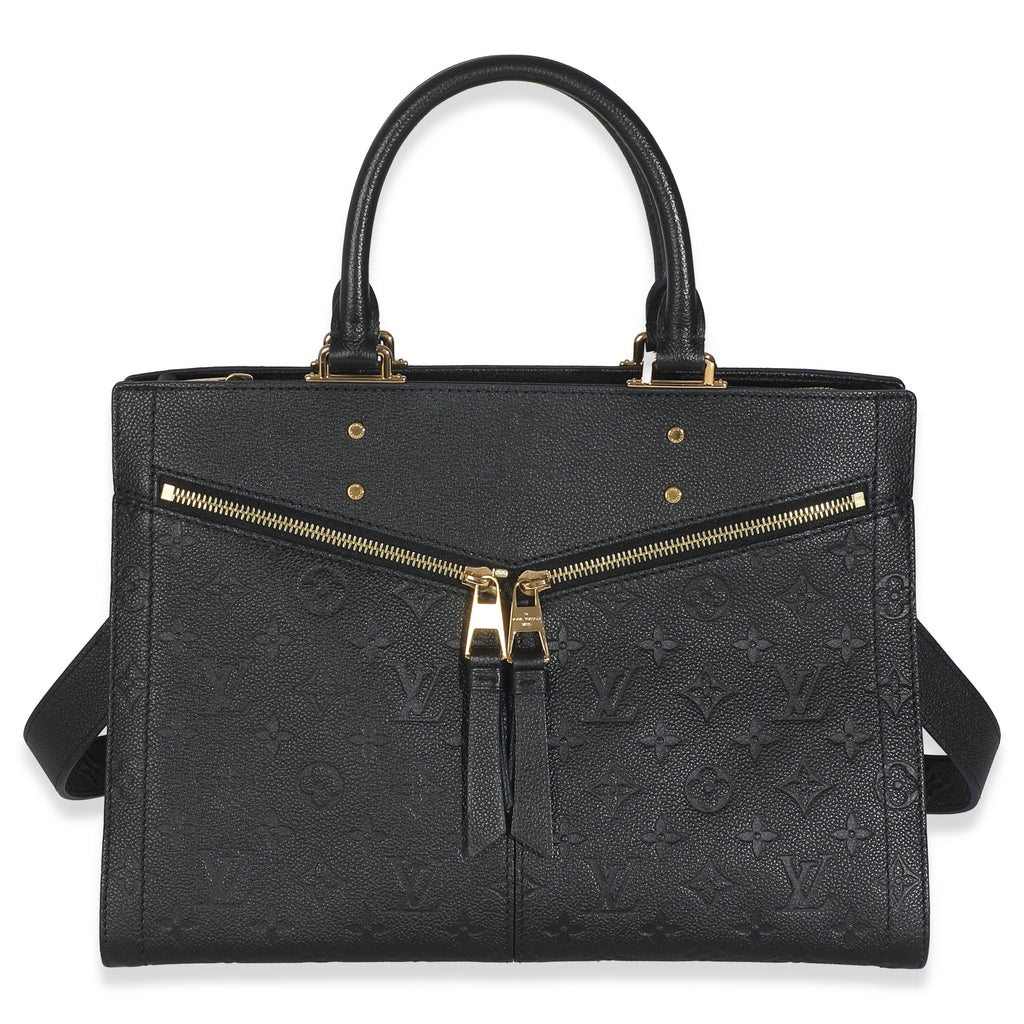 Louis Vuitton Black Monogram Empreinte Sully MM