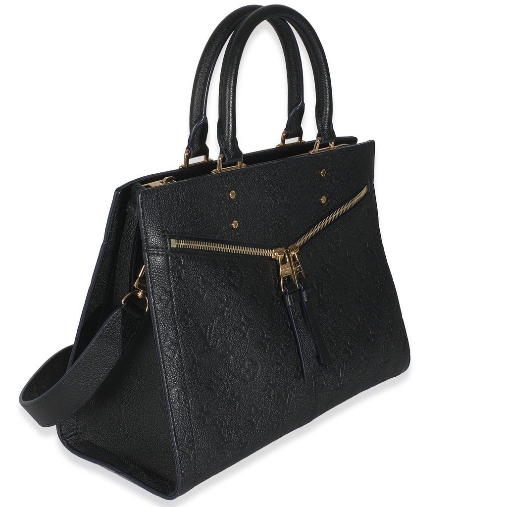 Louis Vuitton Black Monogram Empreinte Sully MM