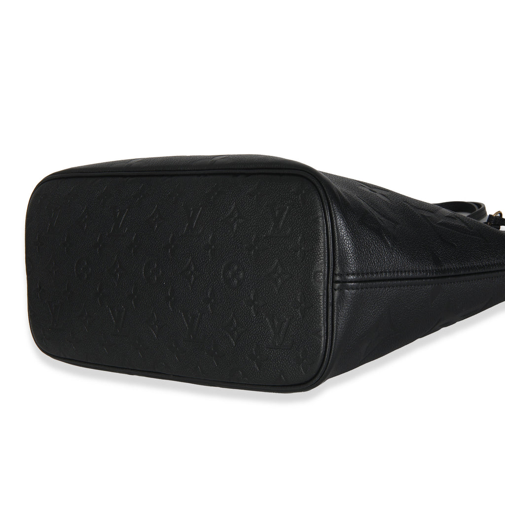 Louis Vuitton Black Monogram Empreinte Neverfull MM