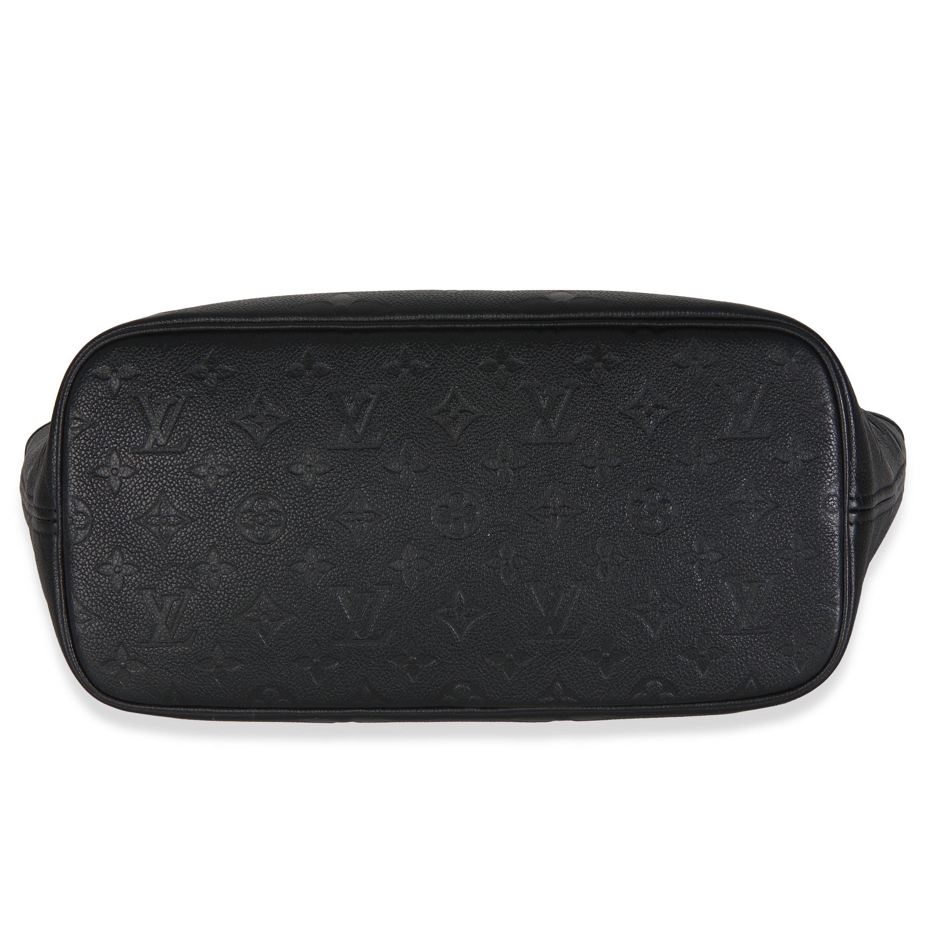 Louis Vuitton Black Monogram Empreinte Neverfull MM