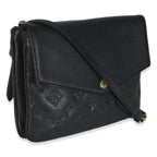 Louis Vuitton Black Monogram Empreinte Twice Bag