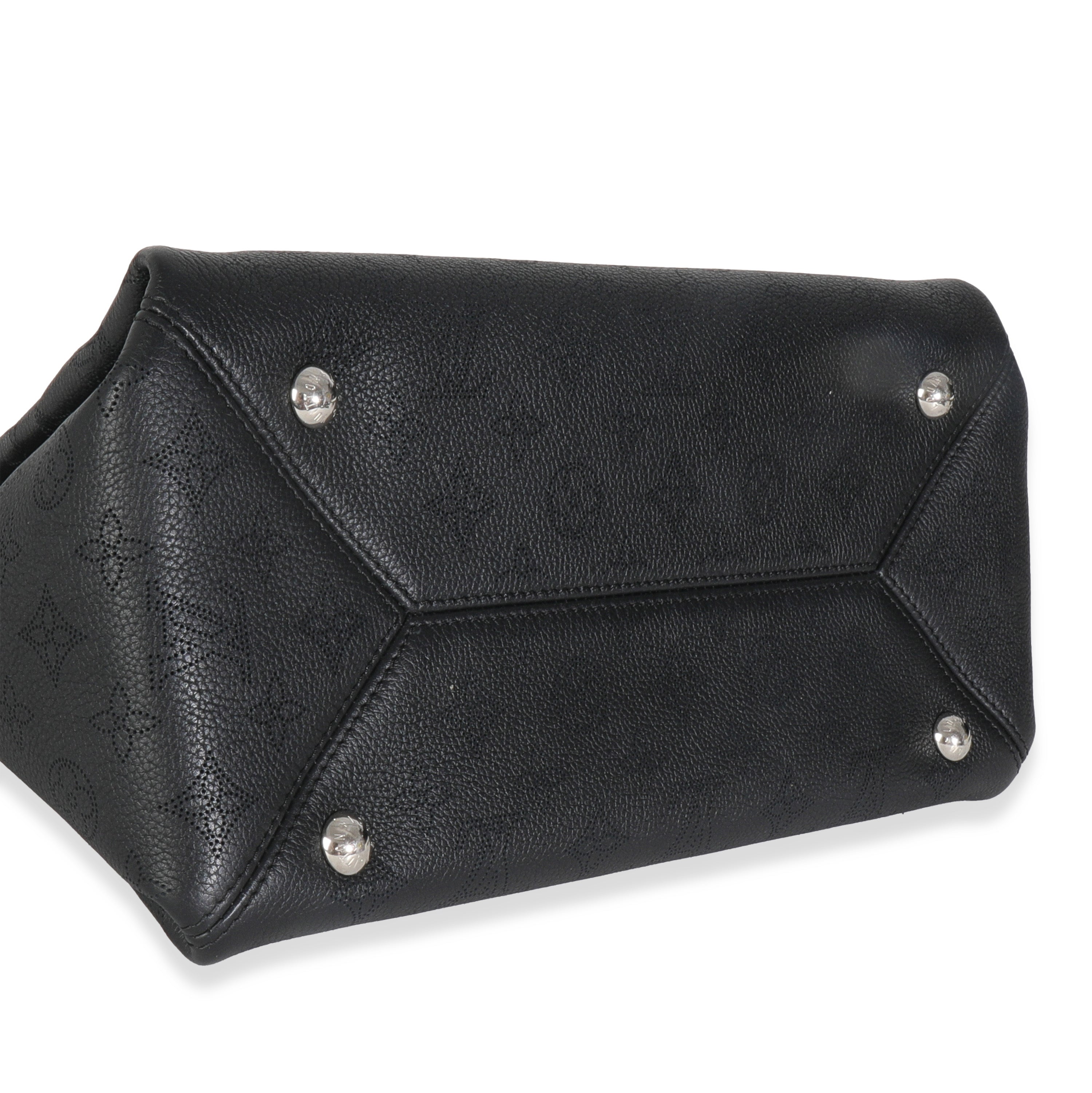 Louis Vuitton Black Monogram Mahina Sevres Bag