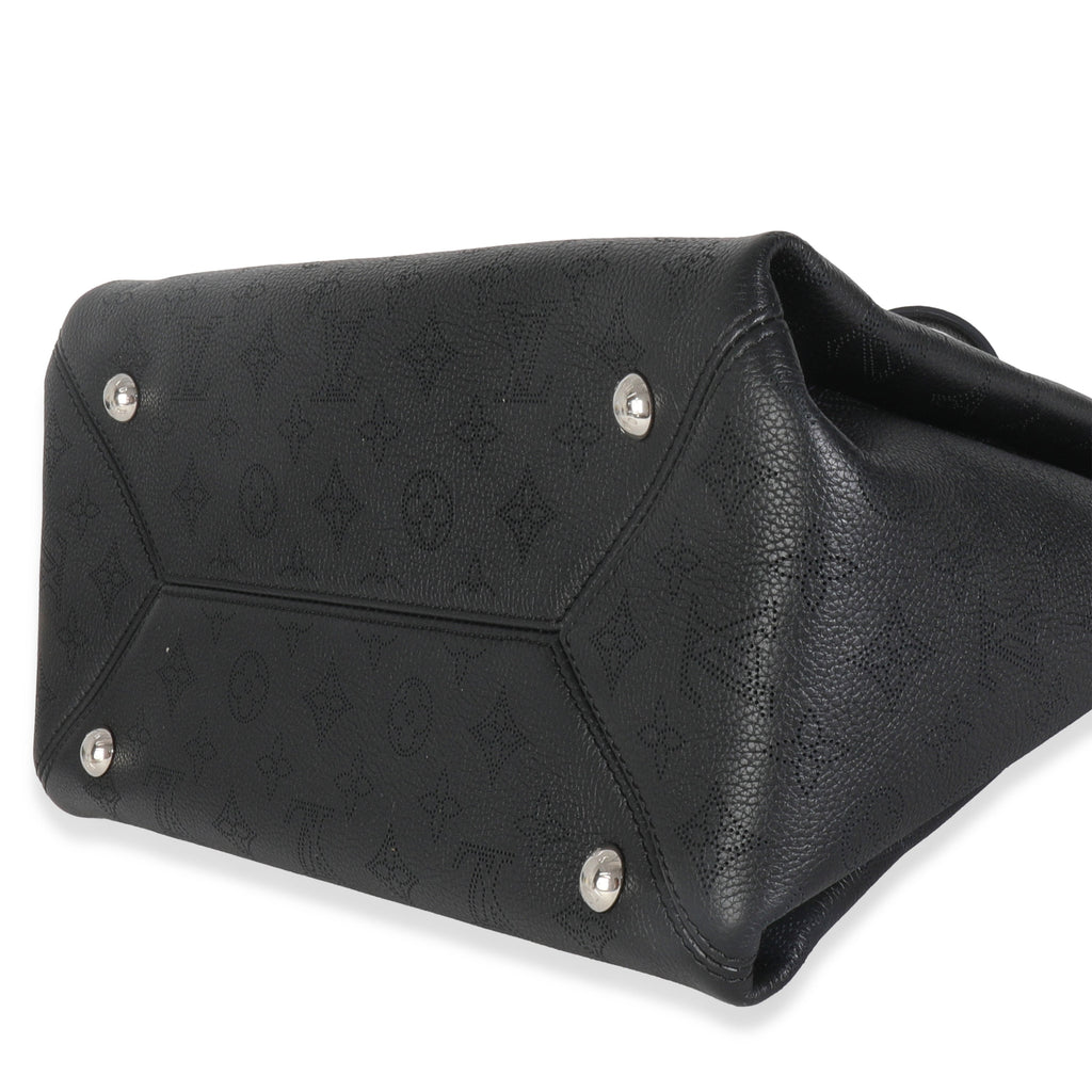 Louis Vuitton Black Monogram Mahina Sevres Bag