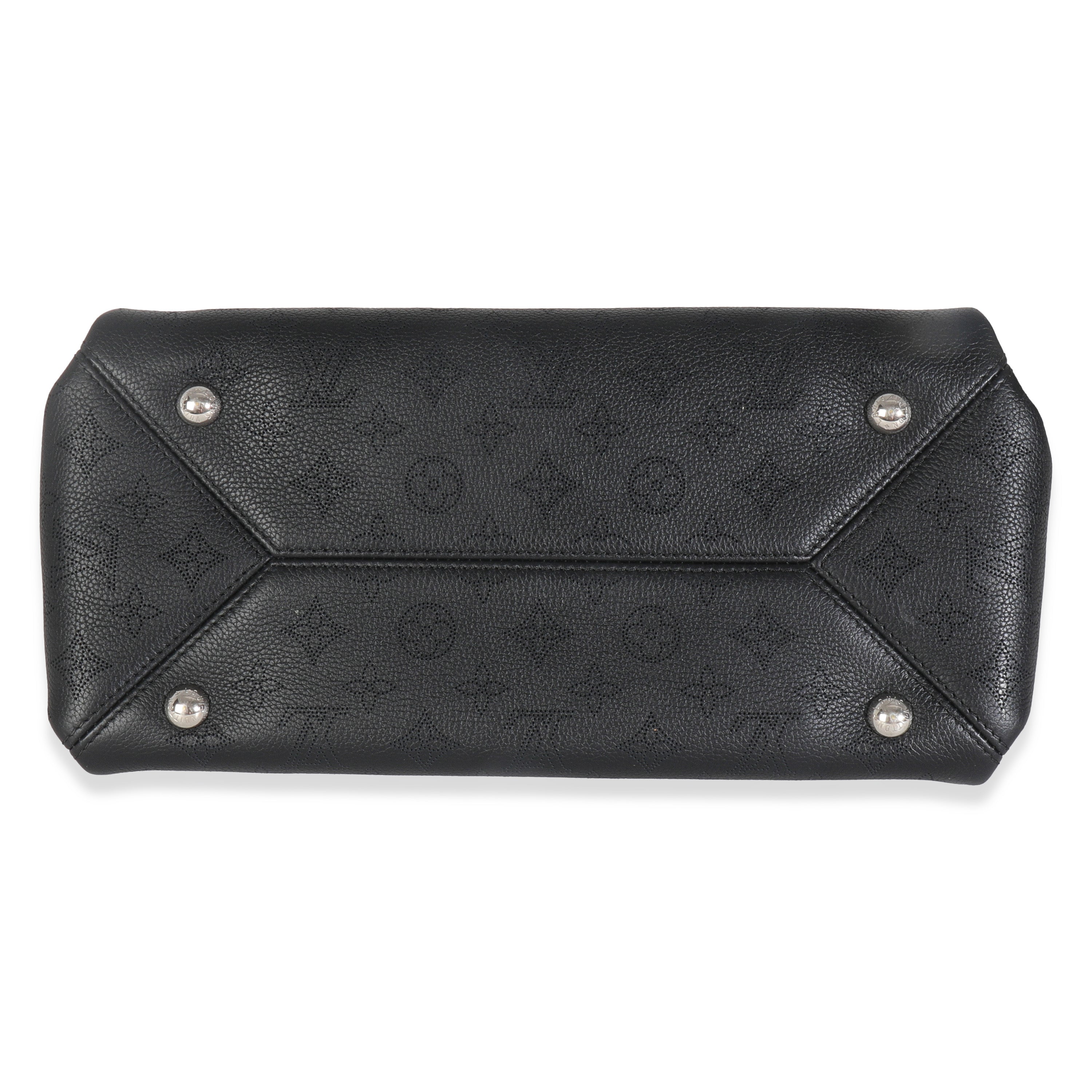 Louis Vuitton Black Monogram Mahina Sevres Bag