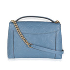 Louis Vuitton Denim Creme Monogram Empreinte Blanche BB