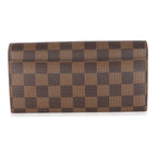 Louis Vuitton Damier Ebene Canvas Sarah Wallet