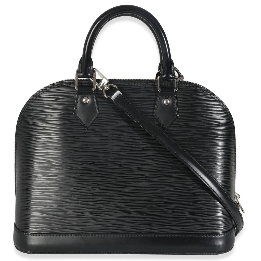 Louis Vuitton Black Epi Alma PM