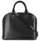 Louis Vuitton Black Epi Alma PM