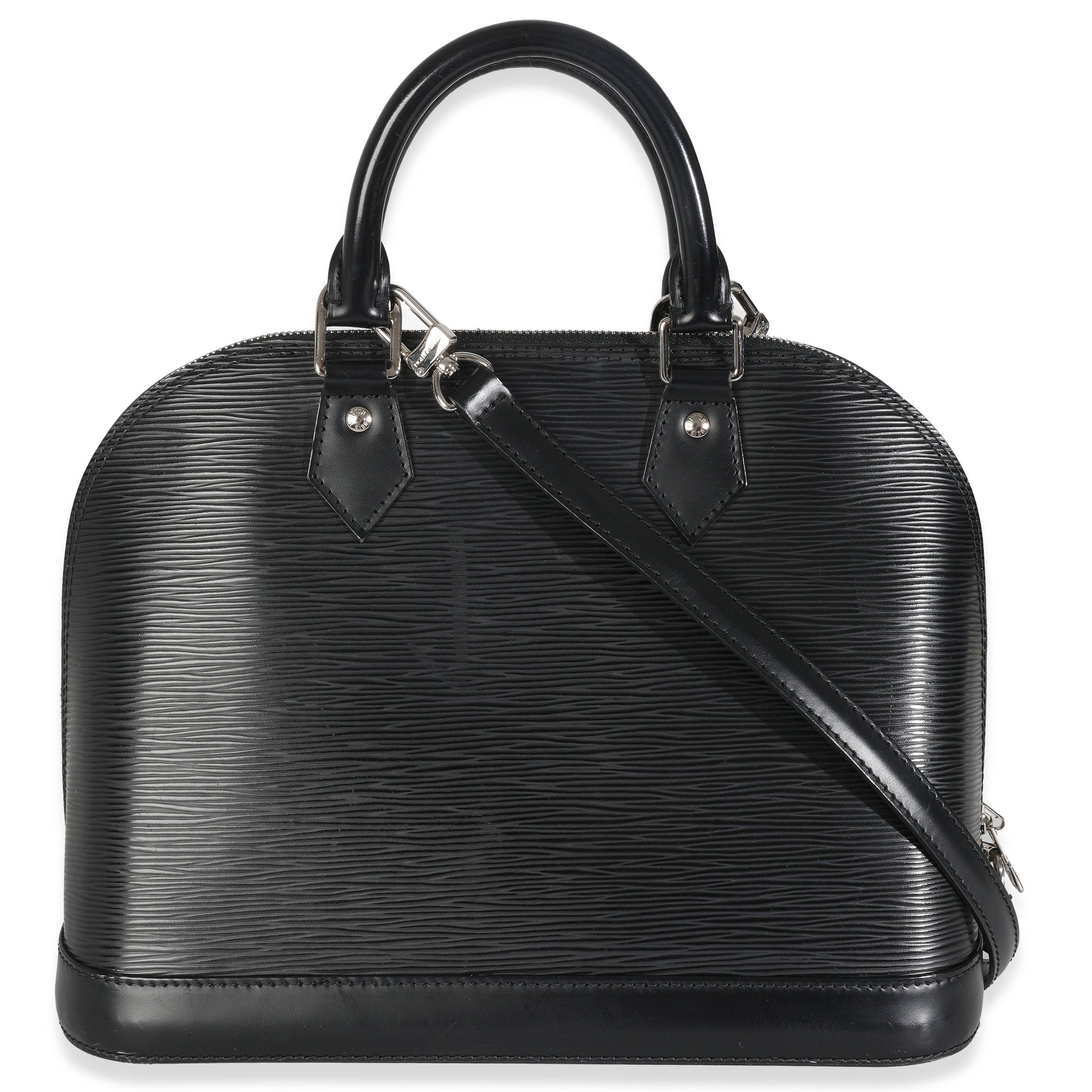 Louis Vuitton Black Epi Alma PM