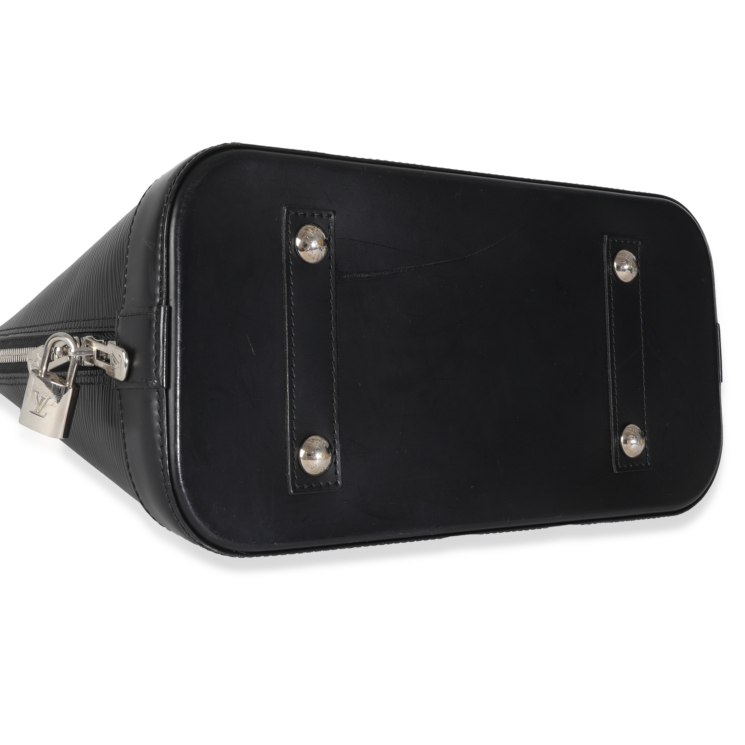 Louis Vuitton Black Epi Alma PM