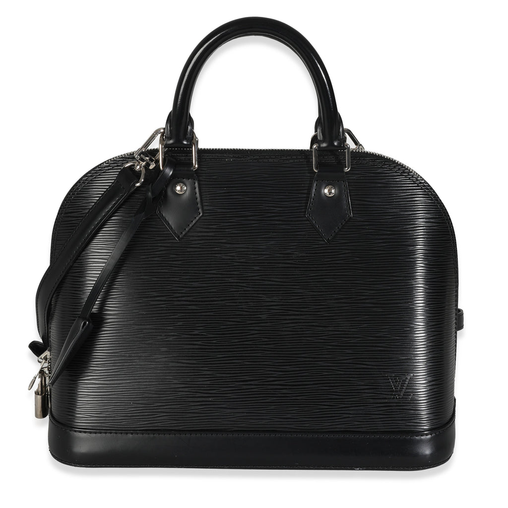 Louis Vuitton Black Epi Alma PM