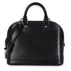 Louis Vuitton Black Epi Alma PM