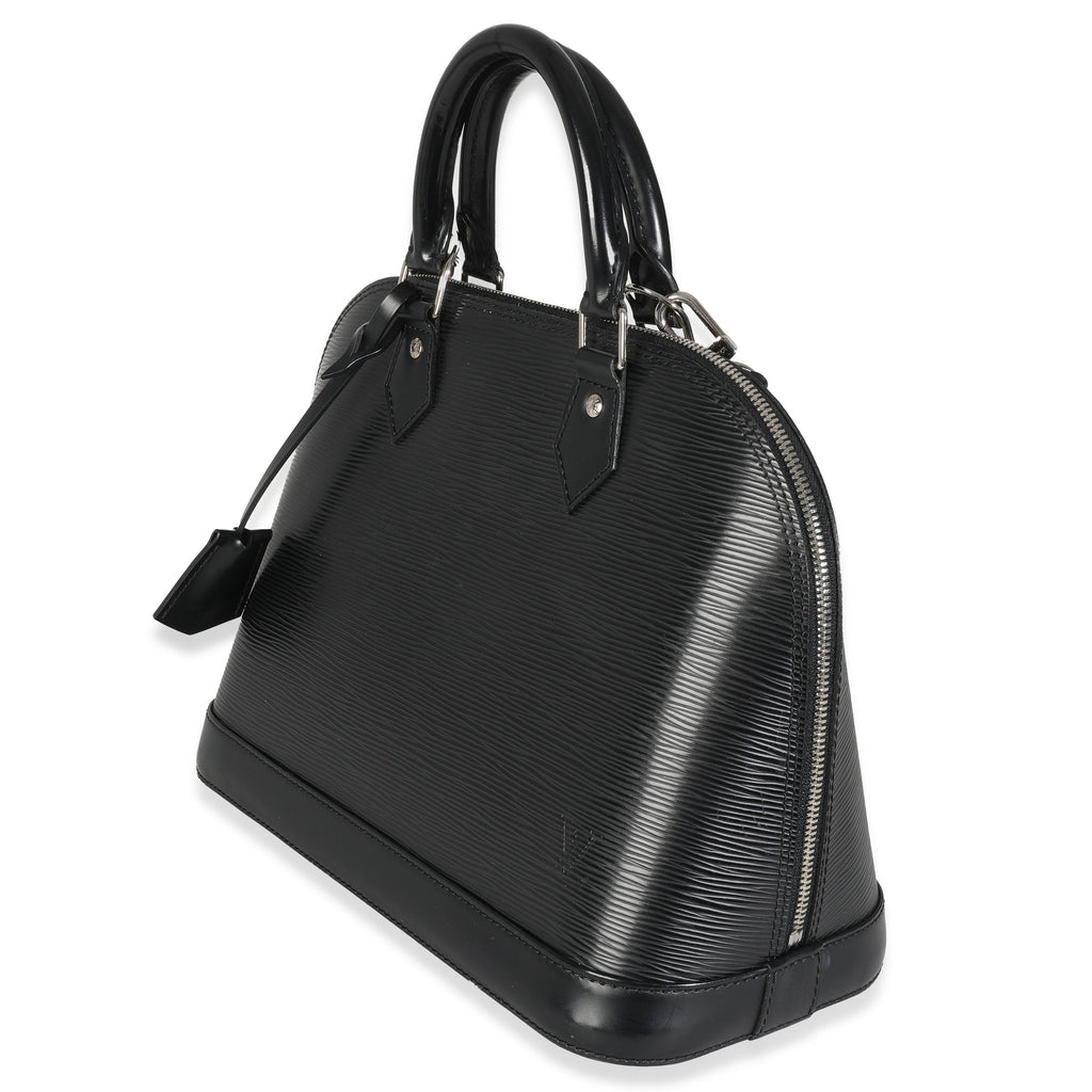 Louis Vuitton Black Epi Alma PM