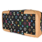 Louis Vuitton Black Monogram Multicolor Canvas Claudia