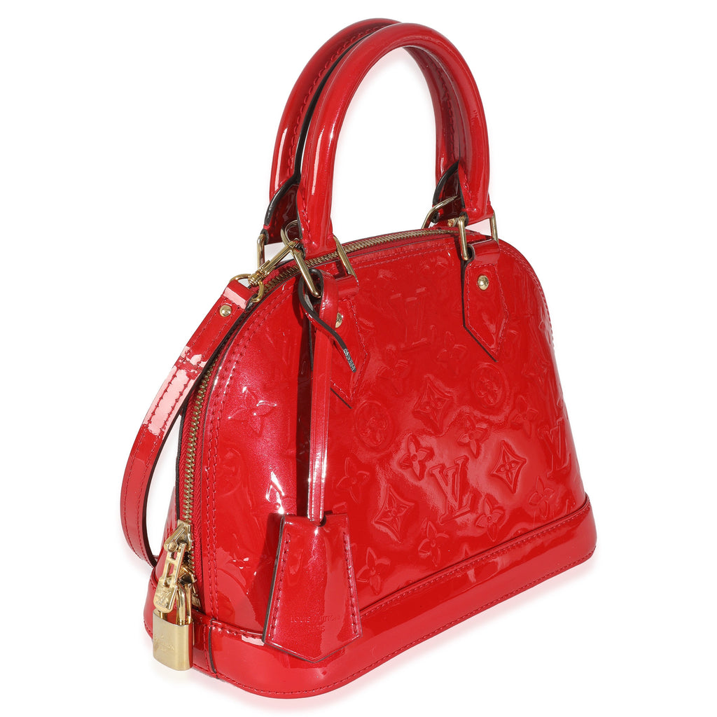Louis Vuitton Rose Indien Monogram Vernis Alma BB