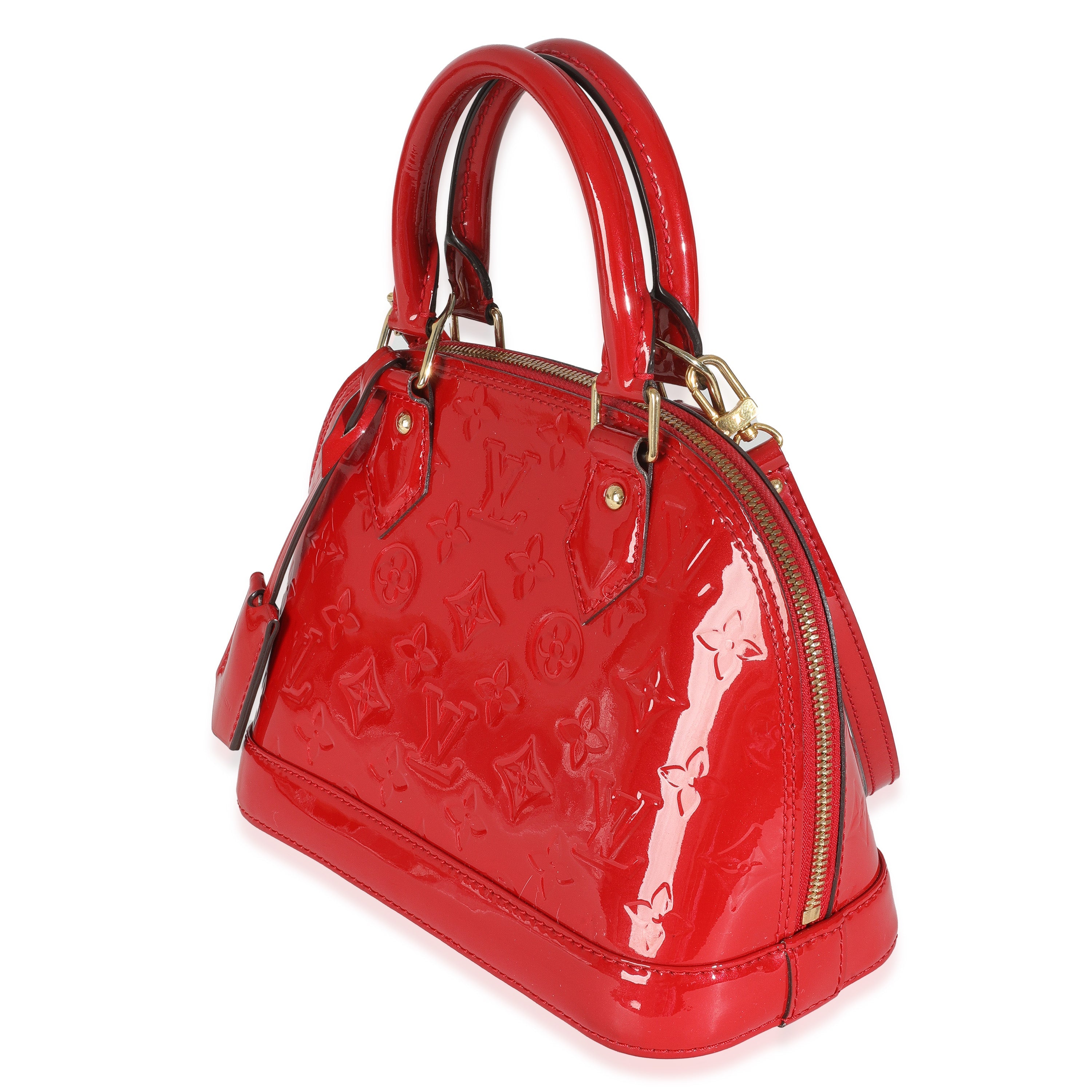 Louis Vuitton Rose Indien Monogram Vernis Alma BB