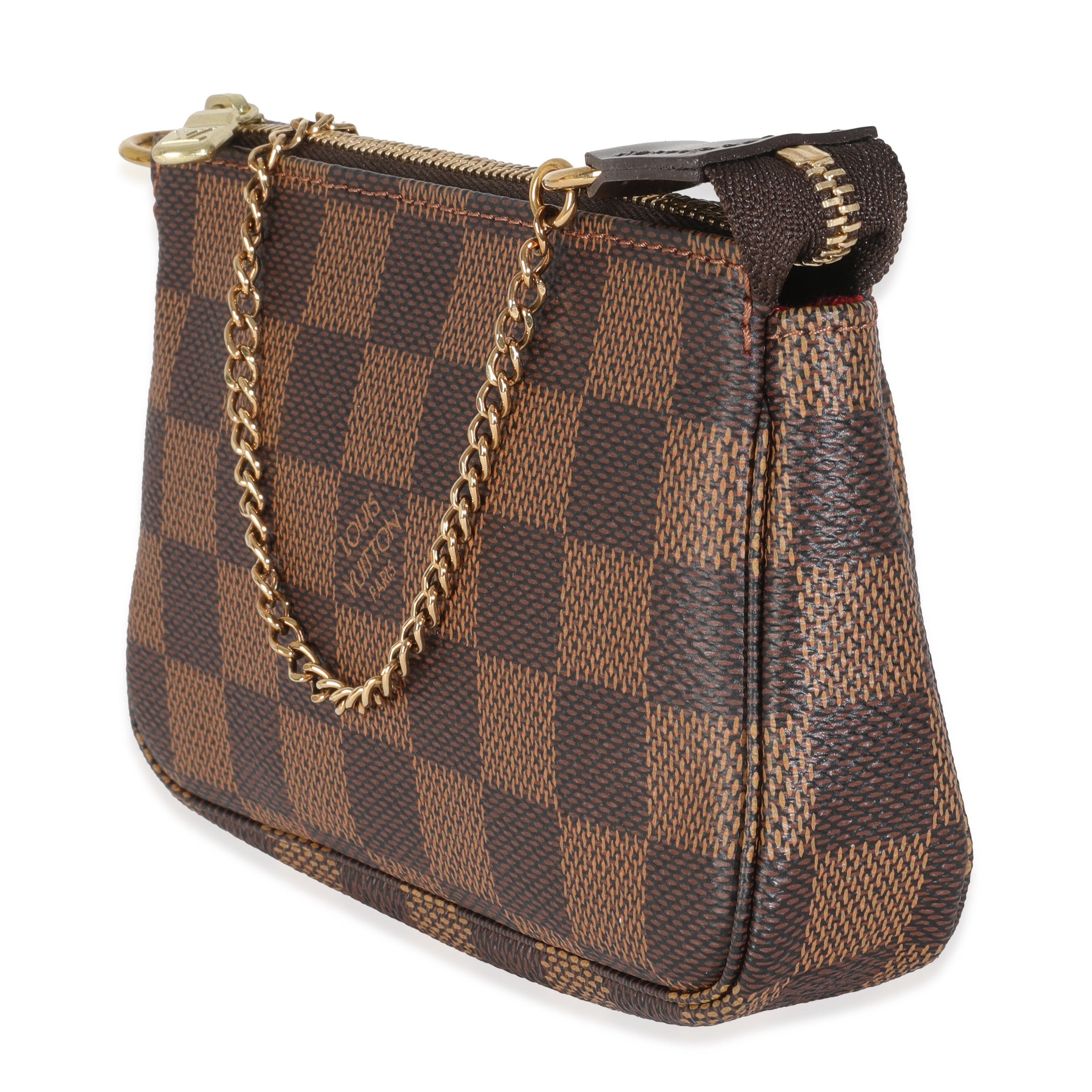 Louis Vuitton Damier Ebene Canvas Mini Pochette Accessoires